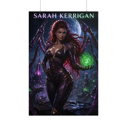 Sarah Kerrigan StarCraft Poster Blizzard Wall Art Print Decor