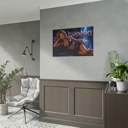 Comic Wall Art Diamondback Poster Heroine Room Decor Collectible Character Print