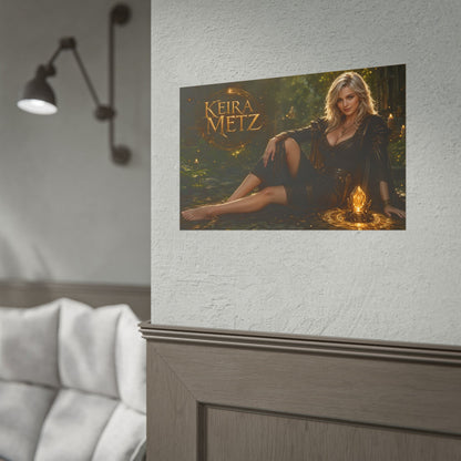 Keira Metz Character Poster The Witcher Fantasy Room Wall Decor Collectible Art