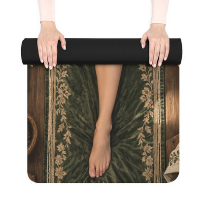 Keira Metz Home Workout Yoga Mat Suede Pilates Exercise Mat 24x72