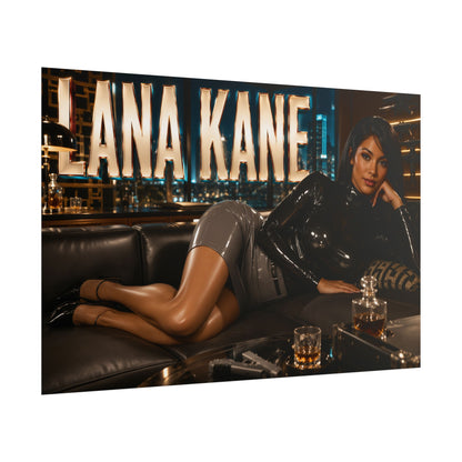 Lana Kane Character Poster Archer Wall Decor Collectible Art Print