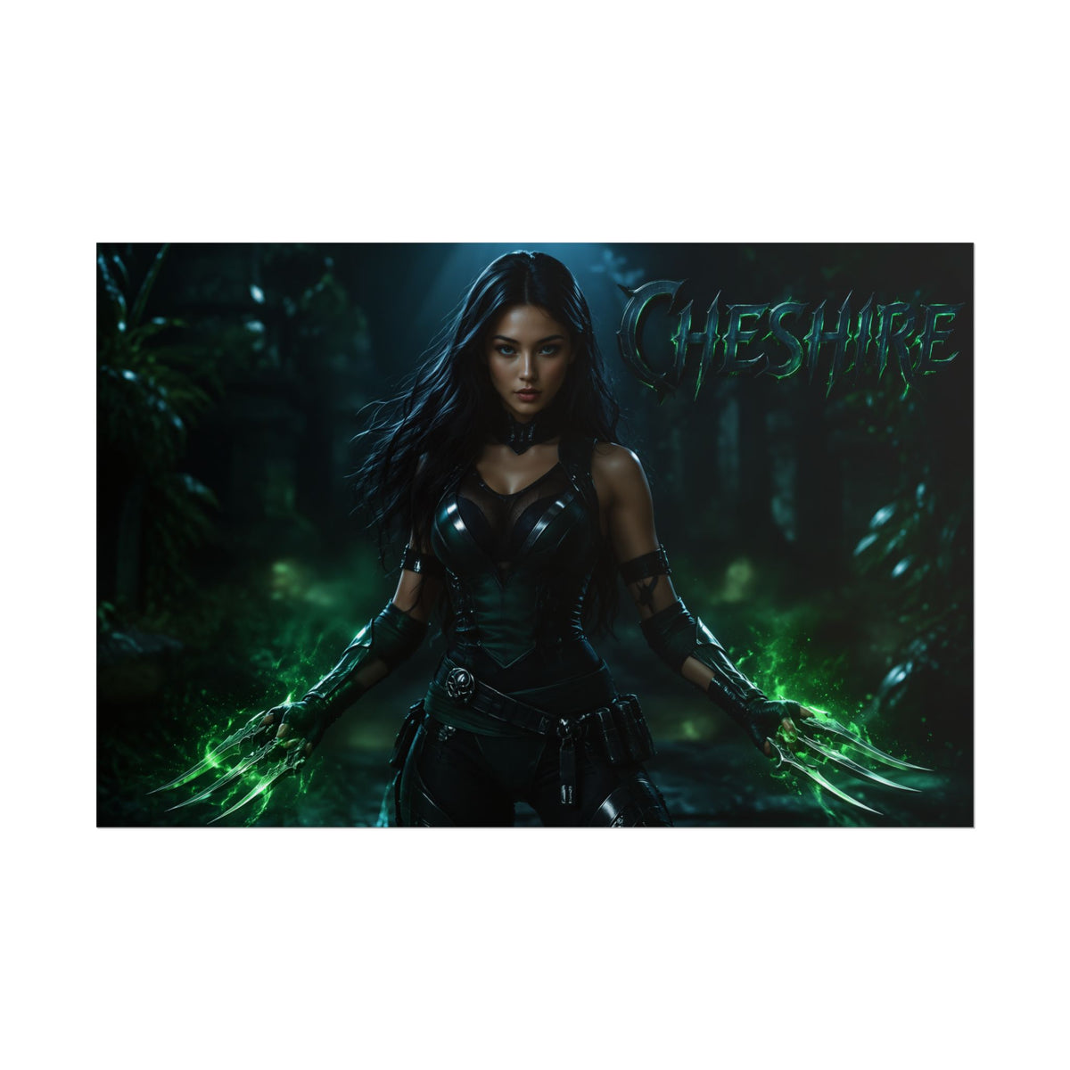 Cheshire Comic Poster Character Wall Art Collector Room Decor Art Print