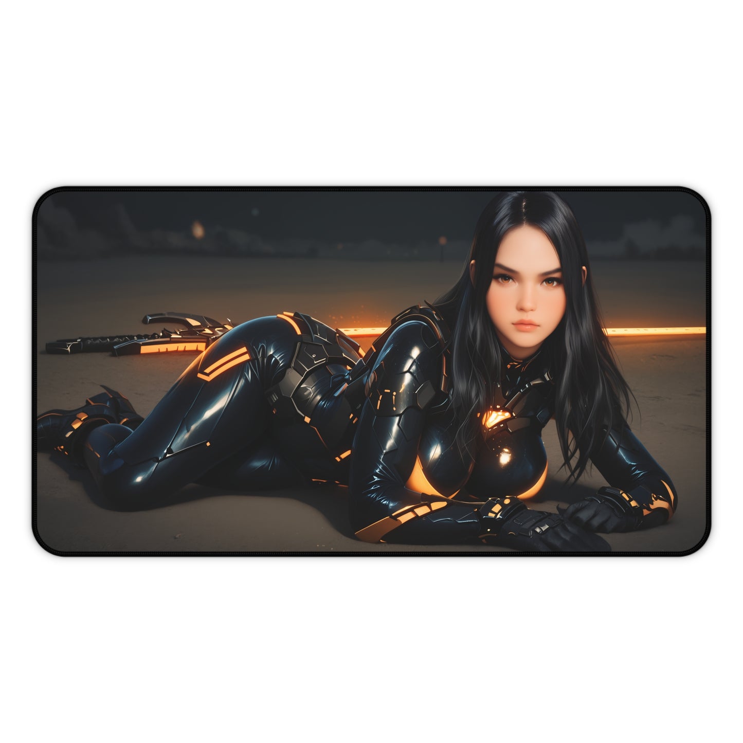 Килимок для столу Tachy, килимок для миші Stellar Blade Game Heroin, футуристичний ігровий стіл