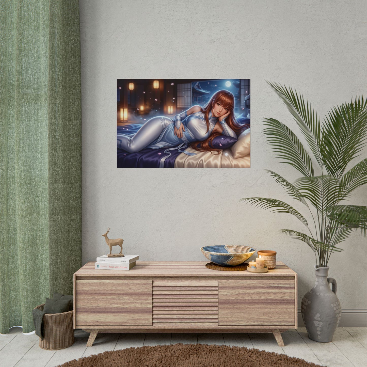 Kasumi Poster, Dead or Alive Wall Art, Gaming Print Decor