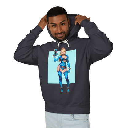 Samus Aran Hoodie | Cosmic Hunter Hoodie | Anime-Weltraumkrieger-Pullover