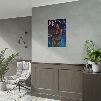 Gaming Wall Art Reyna Valorant Poster Bedroom Game Room Decor Art Print