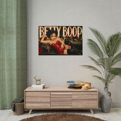 Betty Boop Betty Boop Wall Art Poster Retro Decor Collectible Character Gift