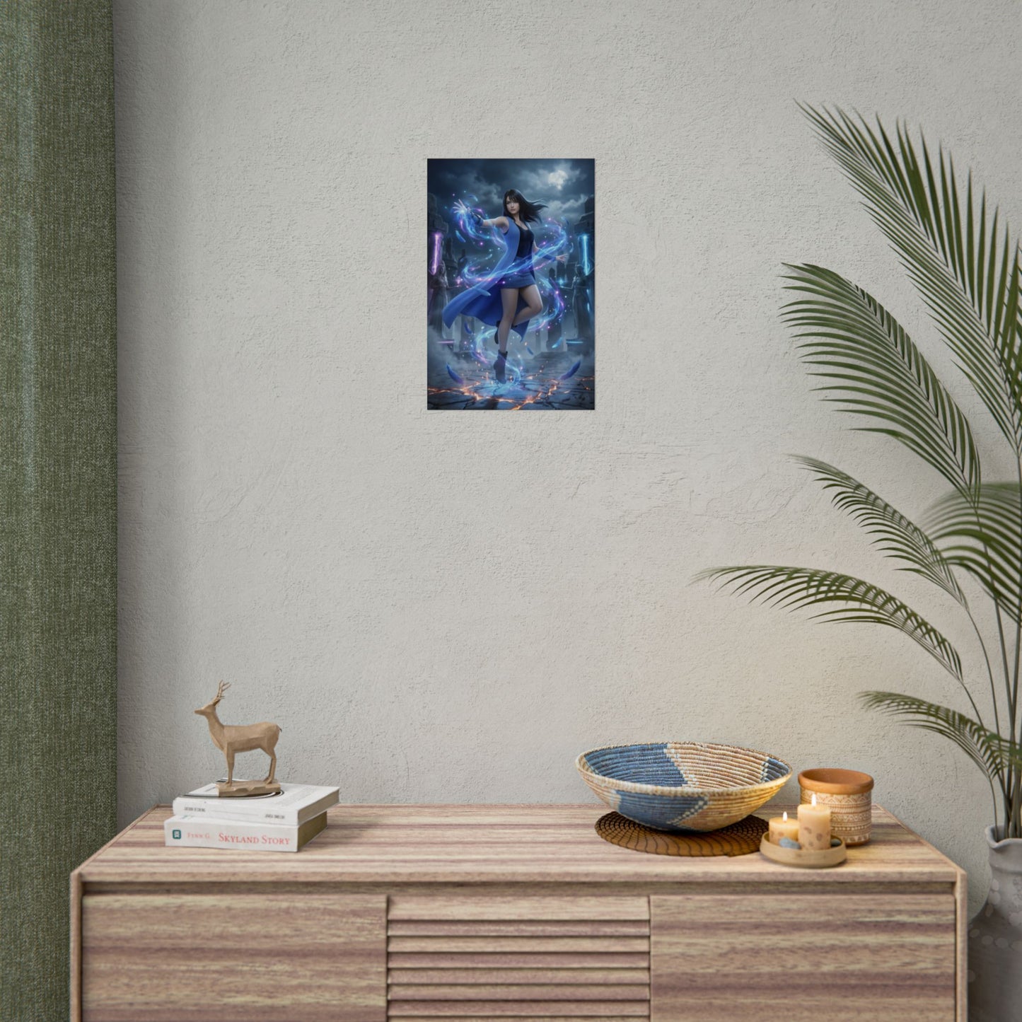 Rinoa Heartilly Poster – Final Fantasy Wall Art Print, RPG Heroine Gift Decor