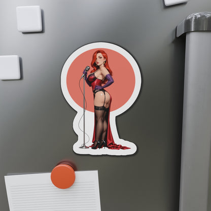 Магніт Джесіки Реббіт – магніт на холодильник із сексуальною мультяшною дівчиною, декор у стилі ретро аніме