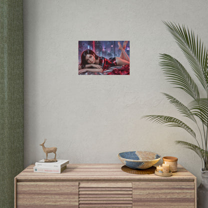 Alita Battle Angel Poster, Sci Fi Wall Art, Gaming Print, Room Decor