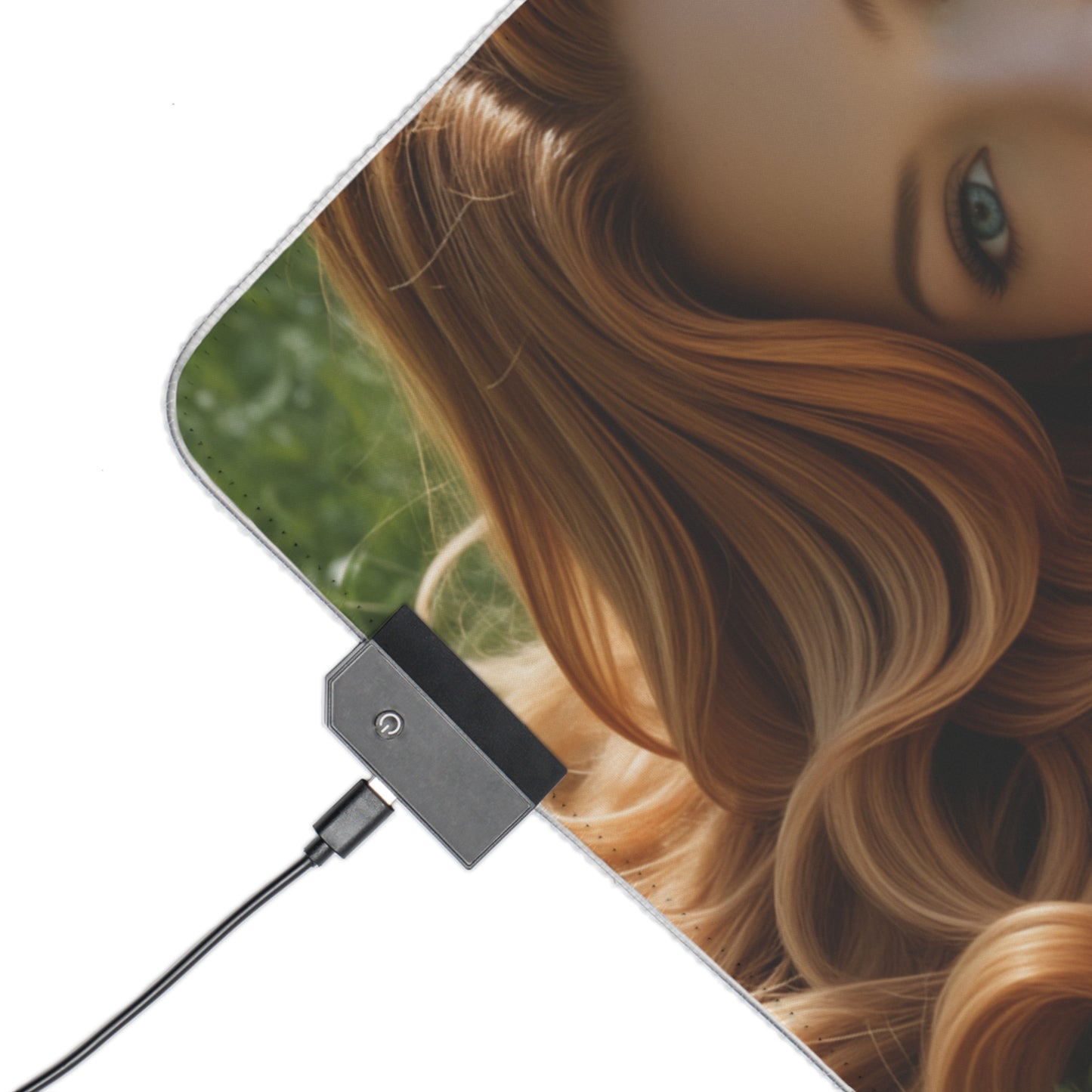 Килимок для столу Tsunade – світлодіодний RGB-підкладка, ігровий комплект для дівчини з аніме Вайфу