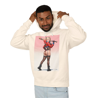 Harley Quinn Hoodie | Gothic Gotham Hoodie für DC-Fans | Waifu Villain Pullover