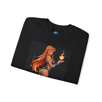 Толстовка Starfire, чохол з круглим вирізом Teen Titans, яскравий одяг супергероїв для колекціонерів