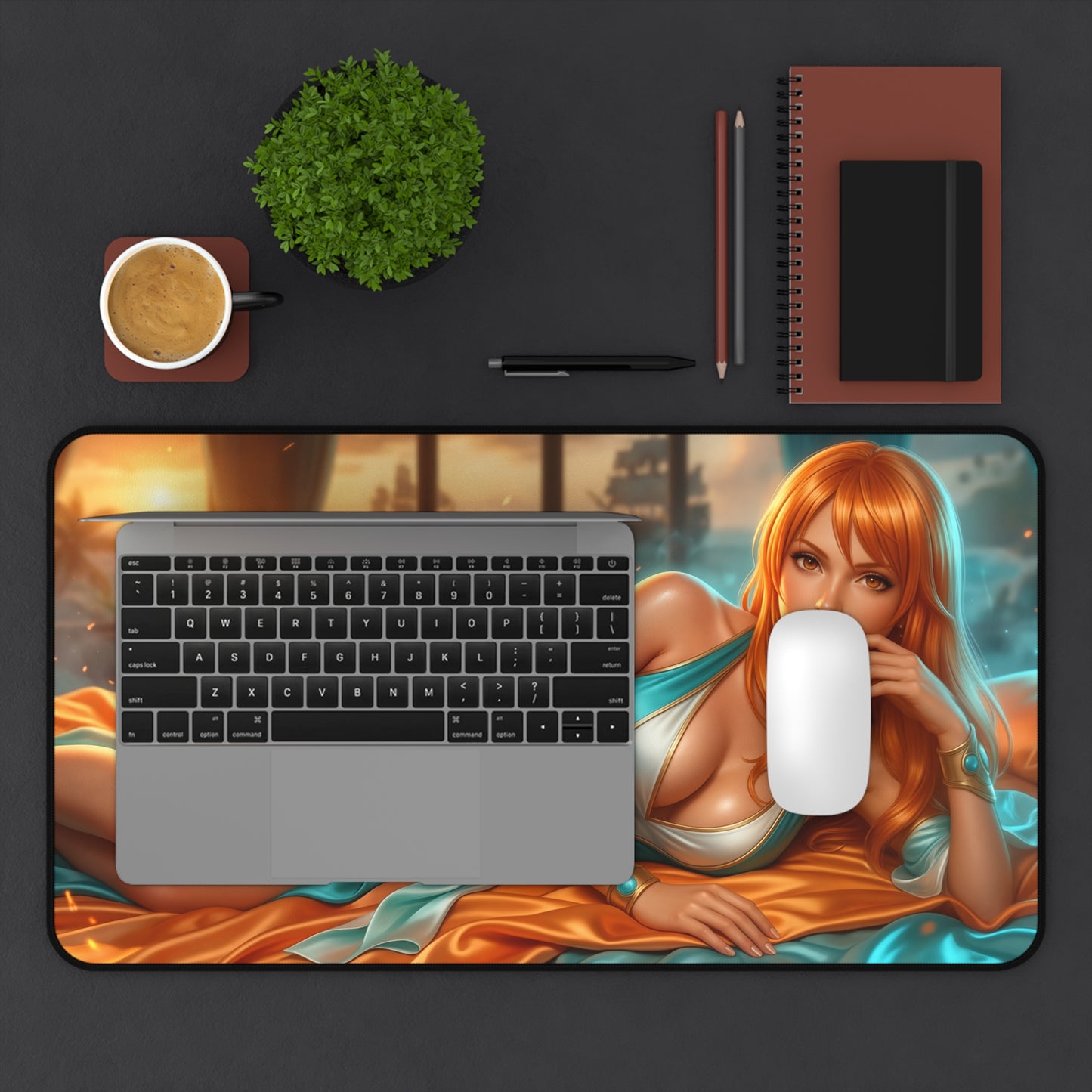 One Piece Mouse Pad, Nami Desk Mat, Anime Mouse Pad XXL