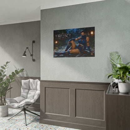 Gaming Wall Art Ibuki Poster Game Room Decor Gamer Gift Art Print