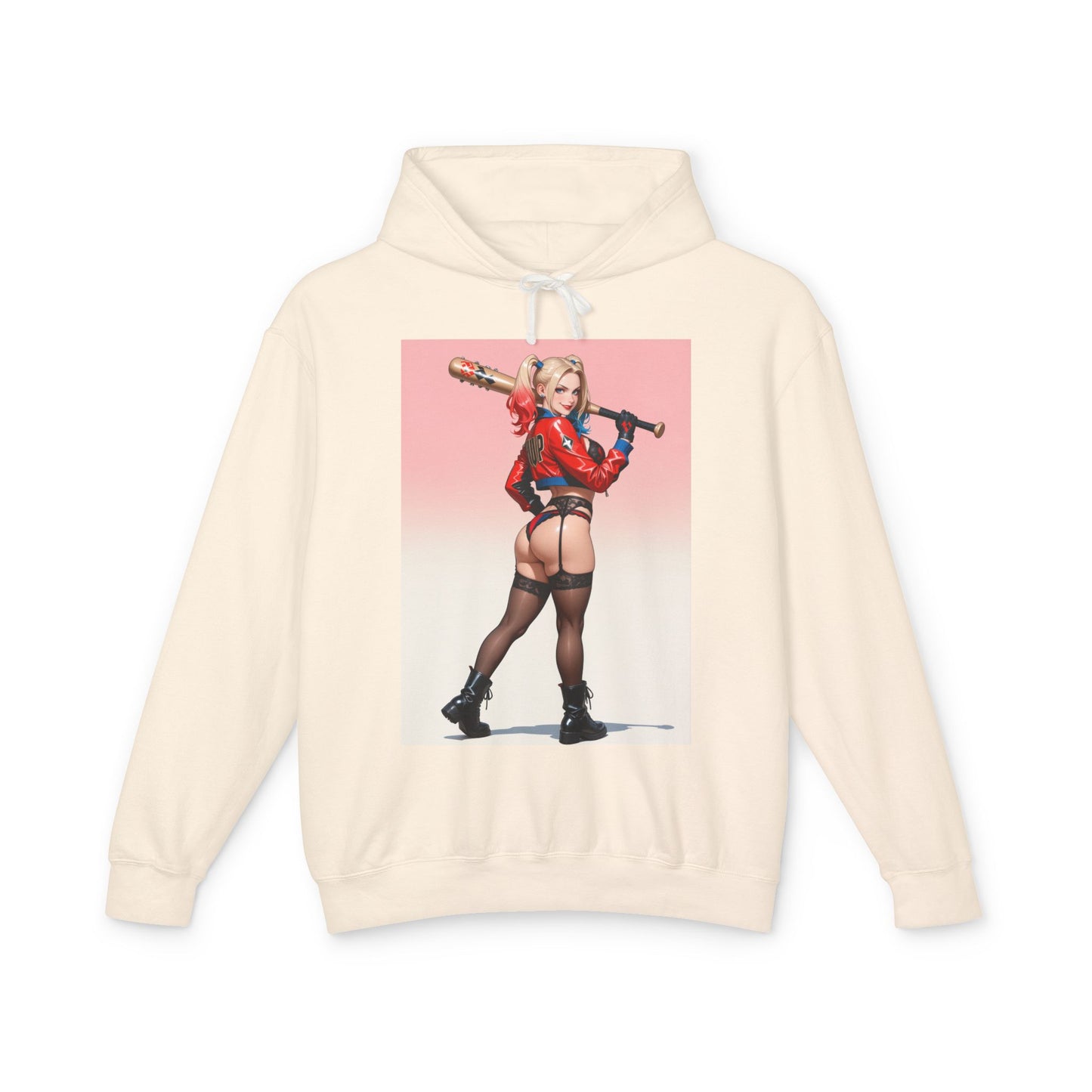Harley Quinn Hoodie | Gothic Gotham Hoodie für DC-Fans | Waifu Villain Pullover
