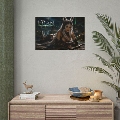 Fran Fantasy Poster Character Wall Art Bedroom Decor Collectible Print