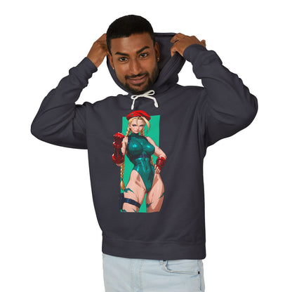 Cammy White Hoodie | Street Fighter Hoodie | Anime Fighter Girl Pullover