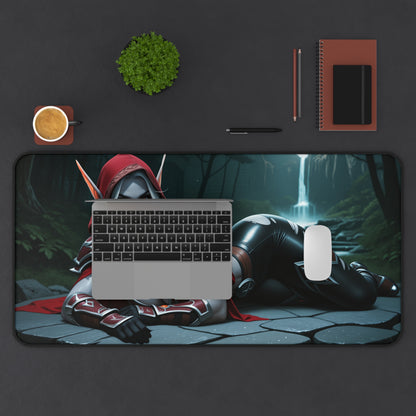 Килимок для столу Sylvanas, килимок для миші Fantasy Archer Heroine, налаштування готичного ігрового столу