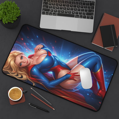 DC Comics Mouse Pad, Supergirl Desk Mat, Large Desk Pad