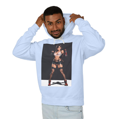 Tifa Lockhart Hoodie | Kampfsportheldin Hoodie | Anime-Kämpferin Pullover
