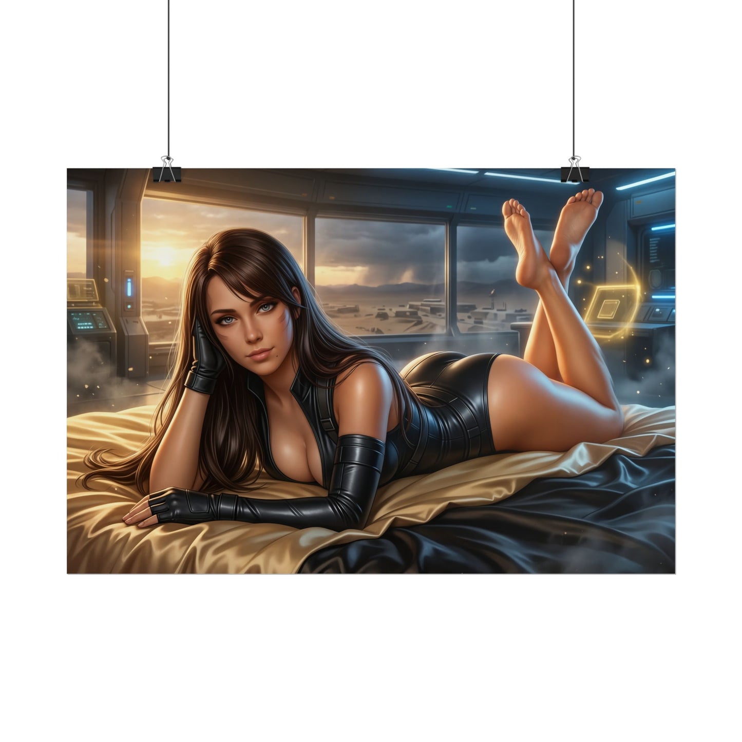 Ruhiges Poster, Gaming-Wandkunst, Taktischer Druck, Gamer-Zimmer-Deko