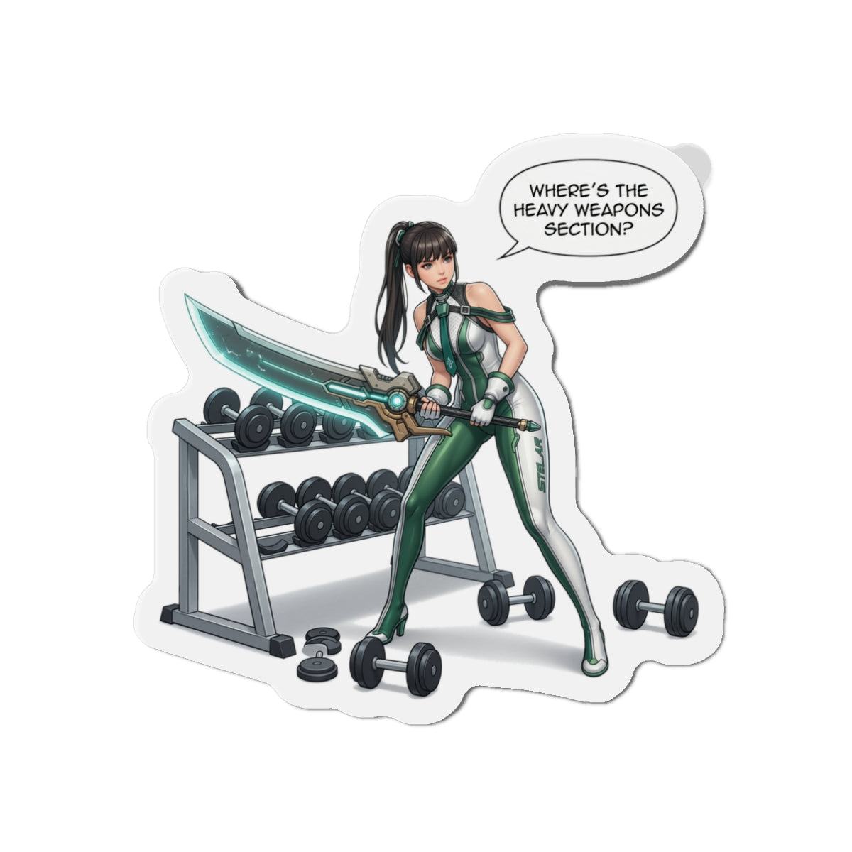 Eve-Magnet – Stellar Blade Cyber-Anime-Magnet, Sci-Fi-Gamer-Girl-Dekoration