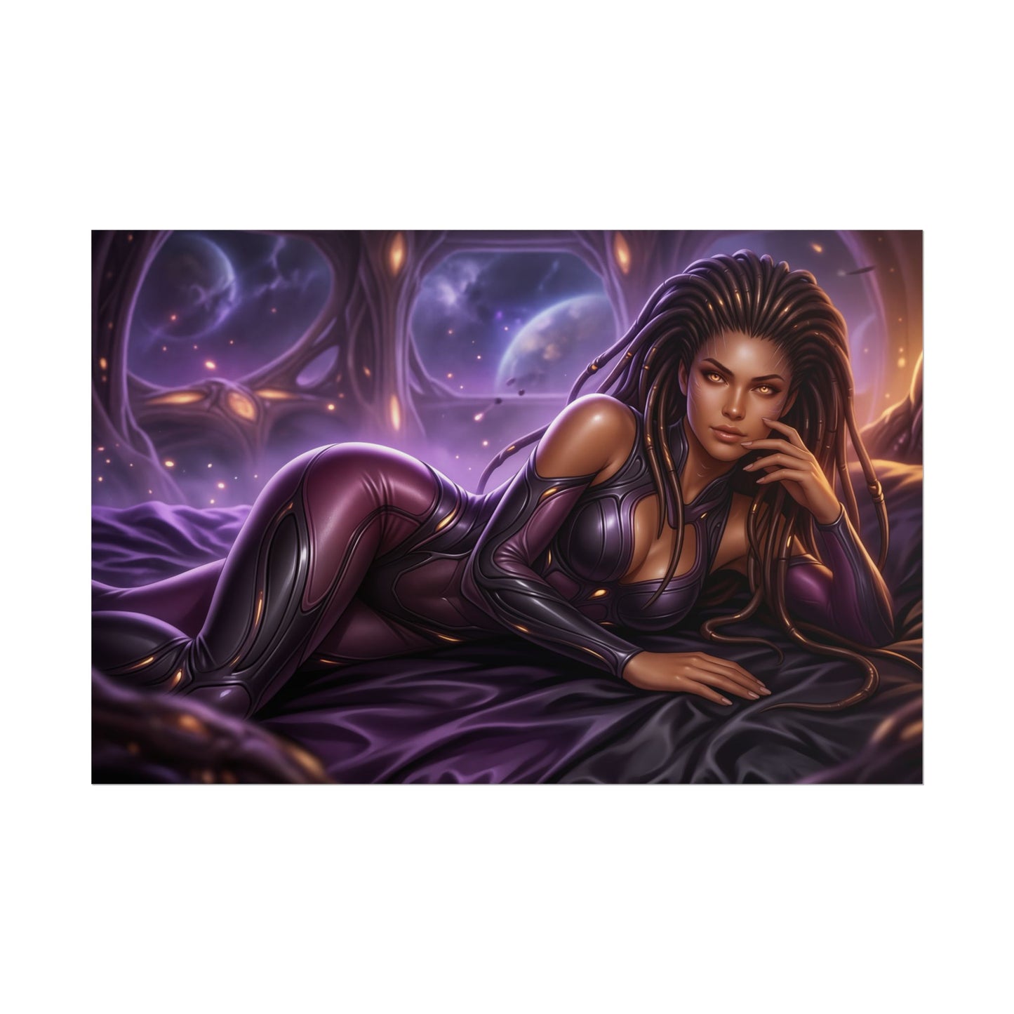 Sarah Kerrigan Poster, StarCraft Wandkunst, Sci-Fi Druck Dekor