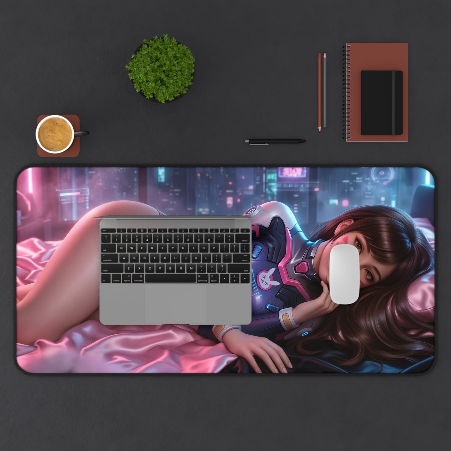 Overwatch Mouse Pad, D.Va Desk Mat, Anime Decor XXL