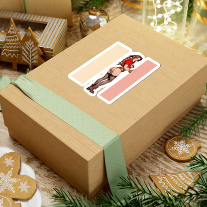 Aerith-Aufkleber – Vinyl-Aufkleber für Fantasy-Spiele, Laptops, Notizbücher und Innendekoration