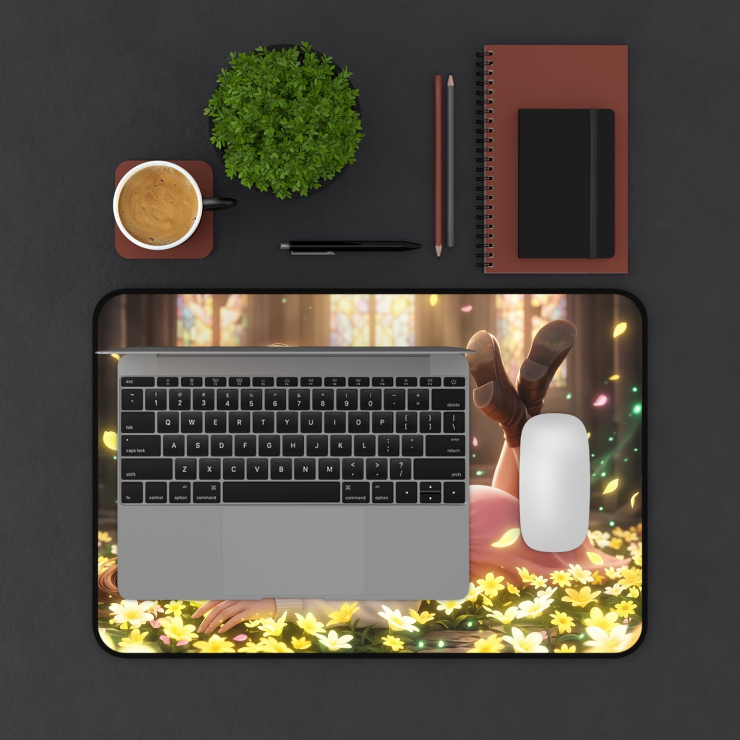 Final Fantasy Mouse Pad, Aerith Desk Mat, Anime Decor XXL