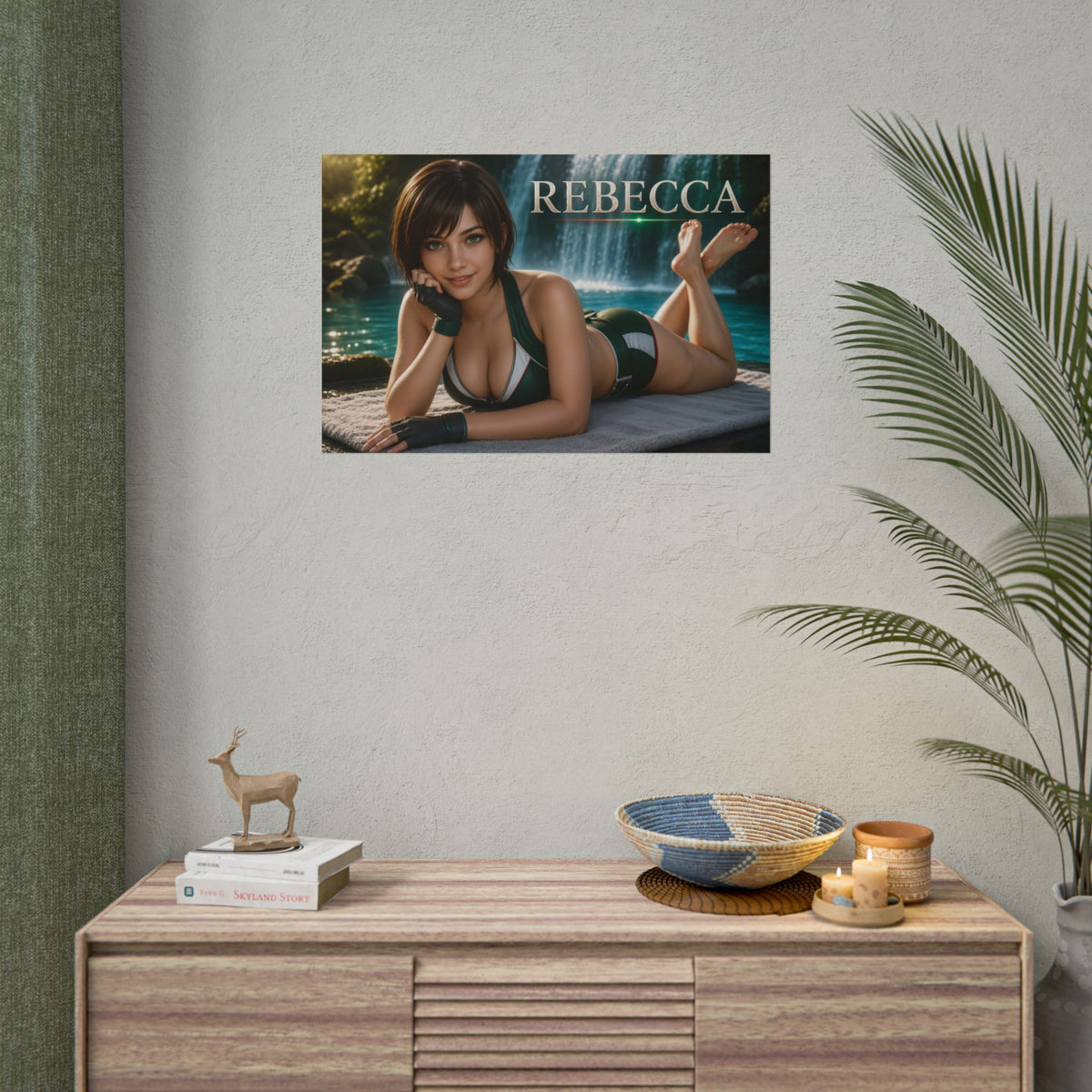 Gaming Wall Art Rebecca Chambers Poster Game Room Decor Gamer Gift Art Print