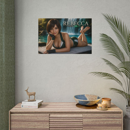 Gaming Wall Art Rebecca Chambers Poster Game Room Decor Gamer Gift Art Print