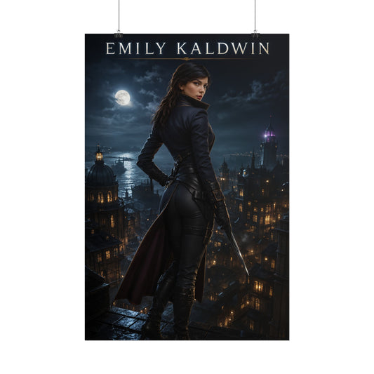 Dishonored Emily Kaldwin Poster Print Video Game Decor for Gaming Setup
