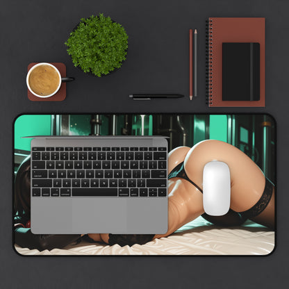 Tifa Lockhart Gaming Mouse Pad, Final Fantasy Desk Mat, Anime Fighter Girl Setup