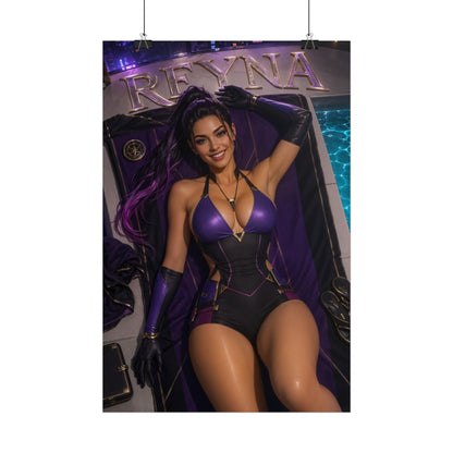 Reyna Valorant Gaming Poster Wall Art Gamer Room Decor Collectible Print