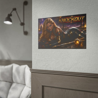 Knockout Comic Poster Character Wall Art Collector Room Decor Art Print