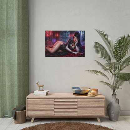 Bayonetta Poster, Anime Wall Art, Gaming Poster, Fantasy Decor