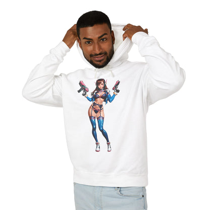 D.Va-Hoodie | Süßer Overwatch-Hoodie | Pinker Anime-Gamer-Pullover