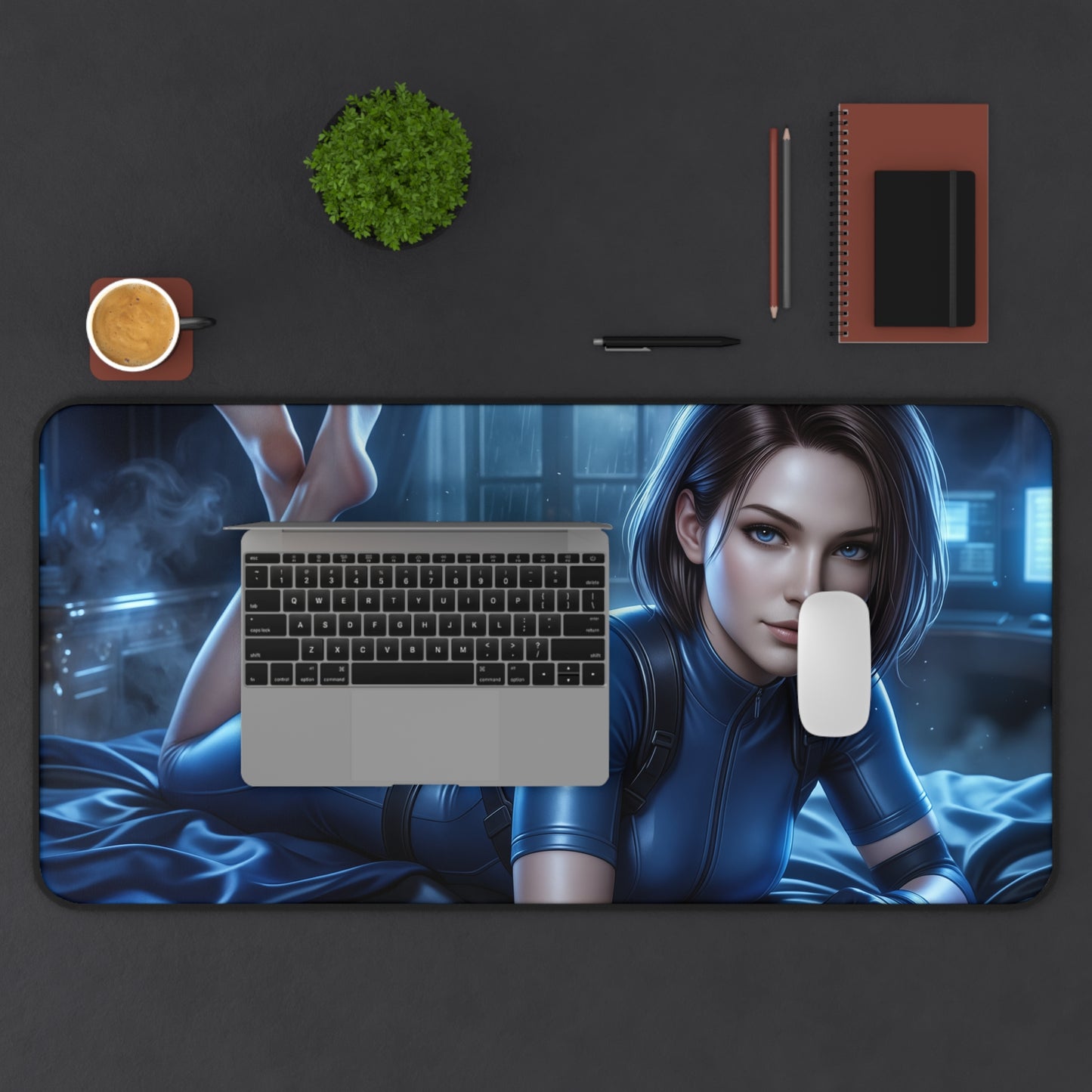 Resident Evil Mouse Pad, Jill Valentine Desk Mat, XXL Pad