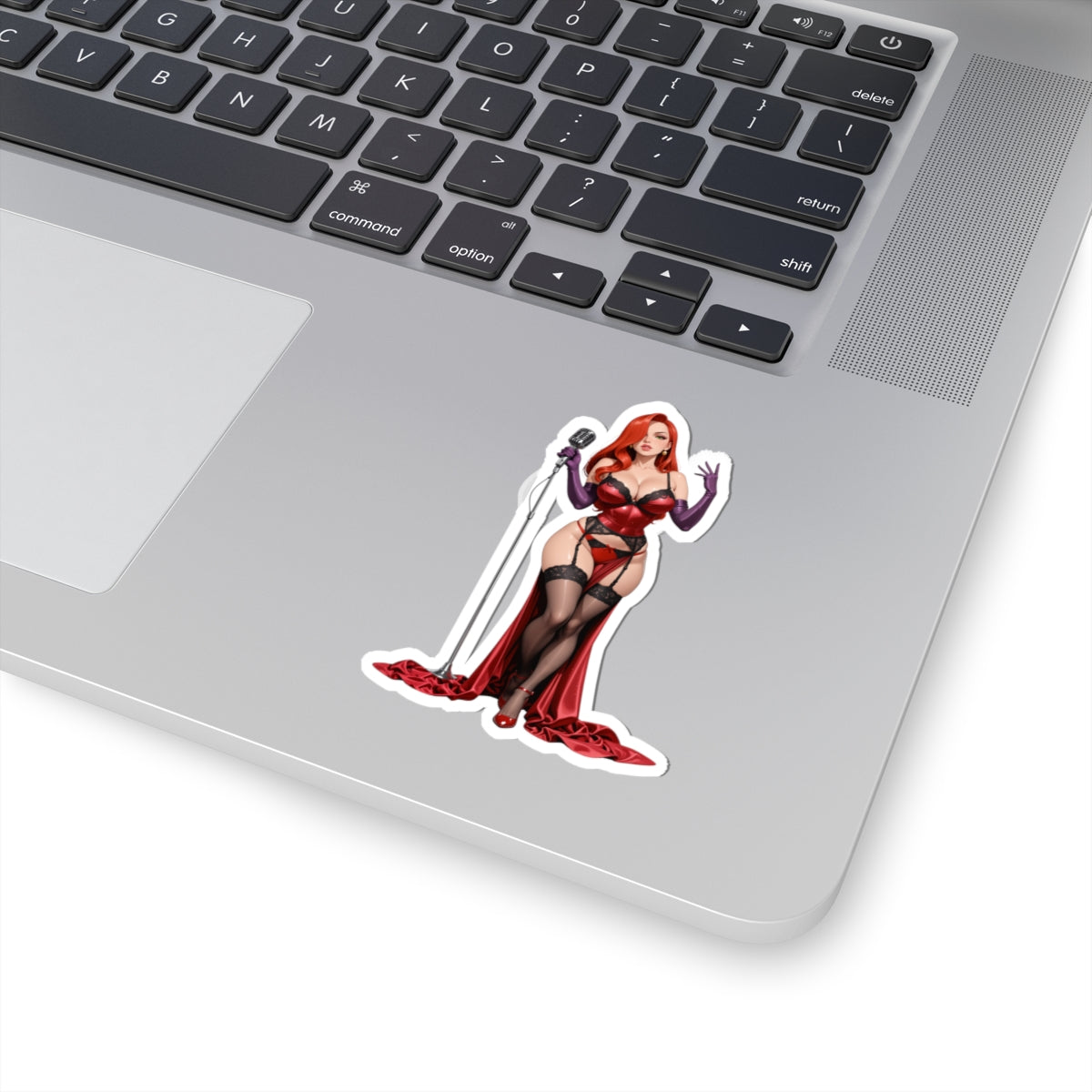 Наклейка Джессіка Реббіт – культова мультяшна вінілова наклейка для ноутбуків та використання в приміщенні