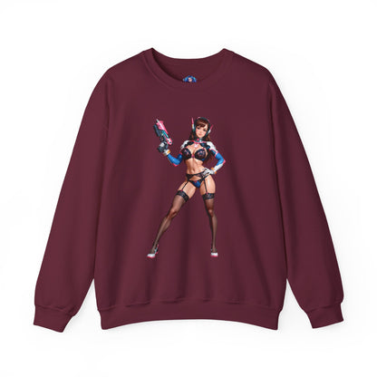 Толстовка D.Va, футболка Overwatch Crewneck, ігровий одяг для фанатів та гравців кіберспорту
