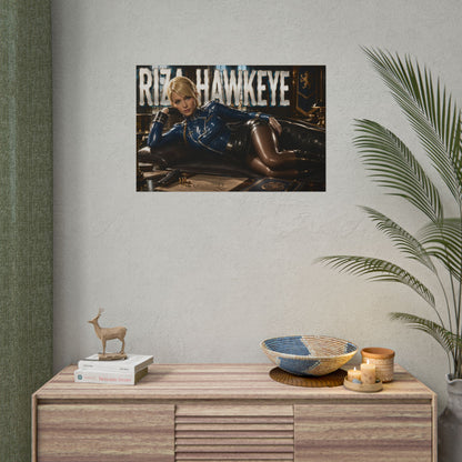 Riza Hawkeye Fullmetal Alchemist Anime Poster Wall Art Character Room Decor