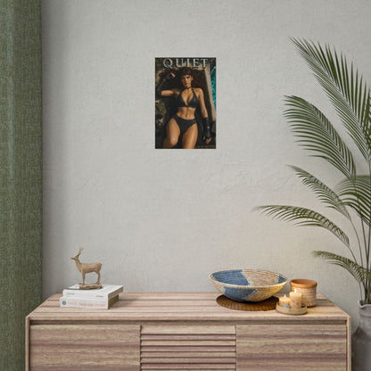 Gaming Wall Art Quiet Metal Gear Poster Bedroom Game Room Decor Art Print