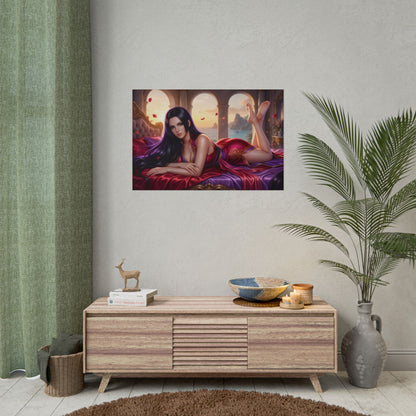 Boa Hancock Poster, One Piece Anime Wall Art, Gaming Room Decor