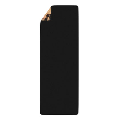Sexy Redhead Girl Yoga Mat 24x72 Suede Exercise Fitness Workout Mat