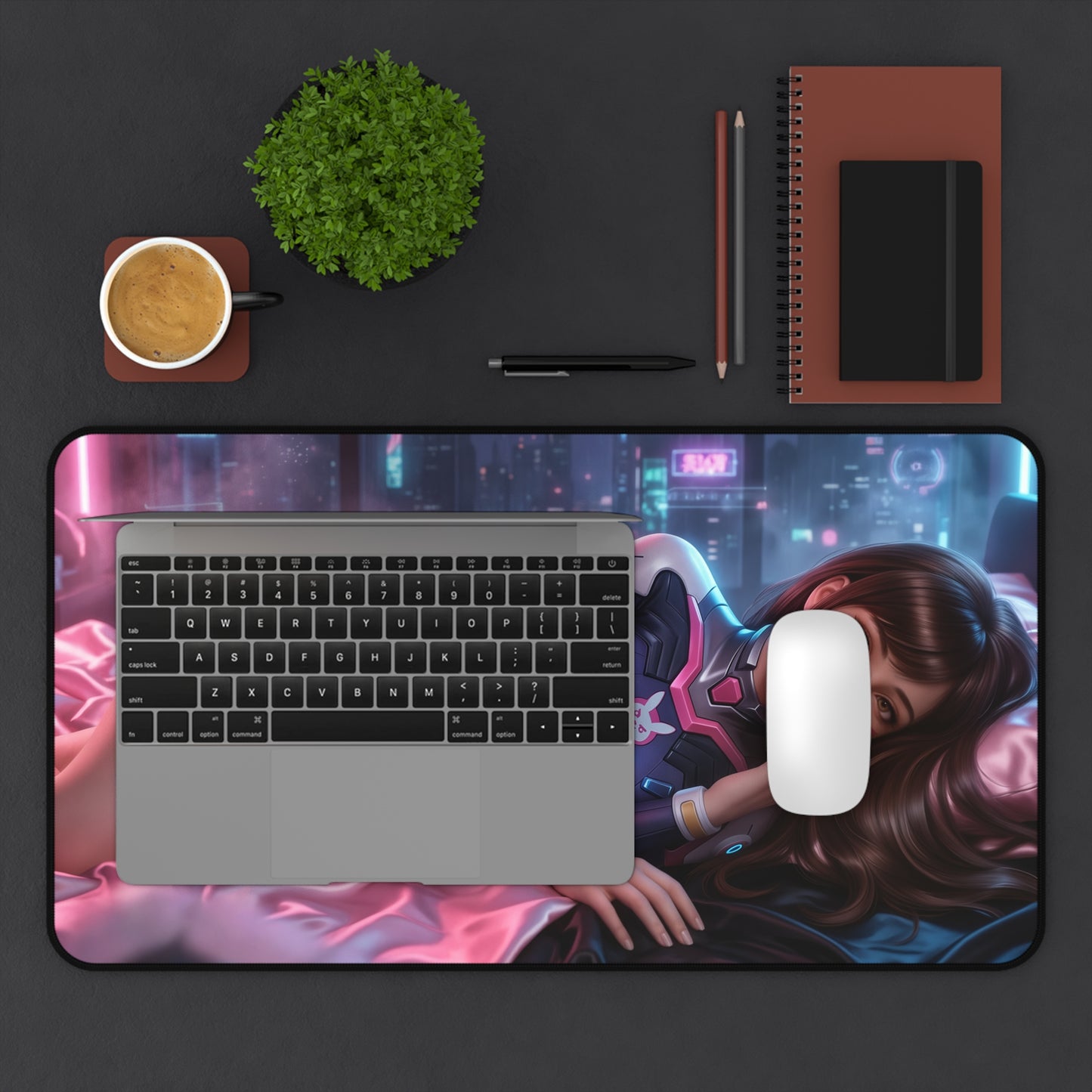 Overwatch Mouse Pad, D.Va Desk Mat, Anime Decor XXL