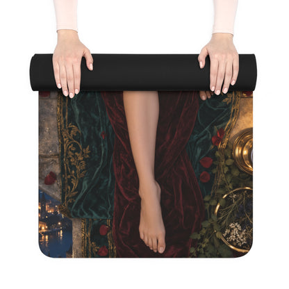 Triss Merigold Yoga Mat 24x72 Non Slip Fantasy Mage Workout Fitness Mat