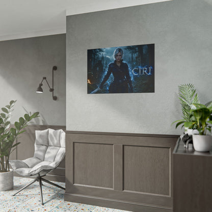 Fantasy Wall Art Ciri The Witcher Poster Room Decor Collector Gift Art Print