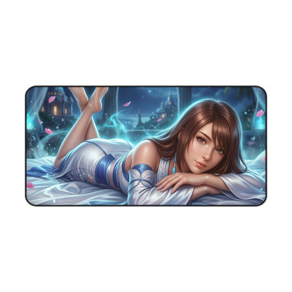 Final Fantasy Mouse Pad, Yuna Desk Mat, Anime Decor XXL